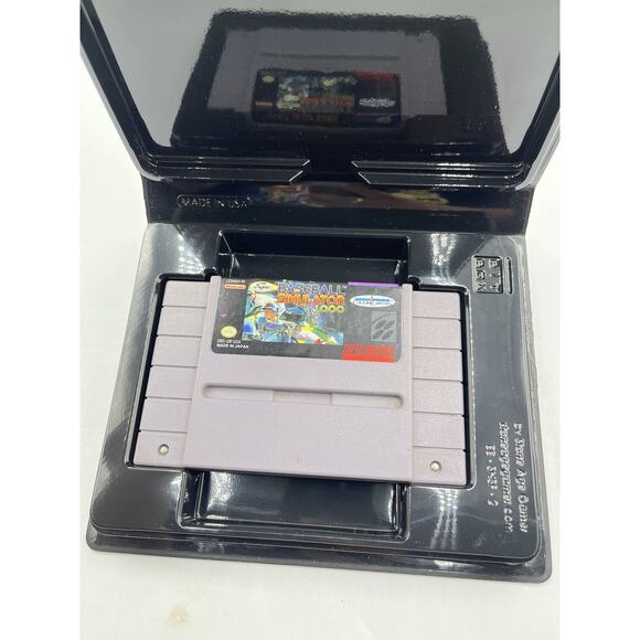 Super Baseball Simulator 1.000 SNES (Super Nintendo, 1990) With Case Tested - Picture 5 of 9